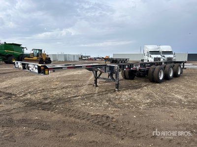 2022 CIMC 40 ft Tri/A Extendable Remolque Portacontenedores