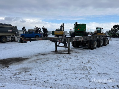 2022 CIMC 40 ft Tri/A Extendable Container Trailer