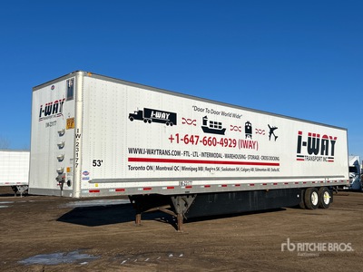 2023 Utility 4000D-X 53 ft x 102 in T/A Remorque fourgon