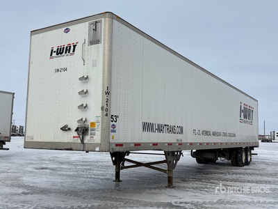 2021 Utility 53 ft x 102 in T/A Van Trailer
