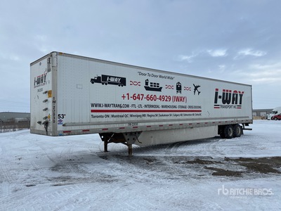 2022 Utility 53 ft x 102 in T/A Van Trailer