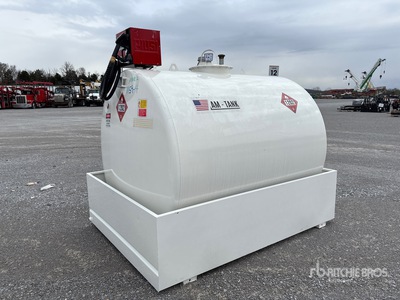 2025 AM Tank 1000 1050 gal Skid Mounted Steel Diesel Tanque de combustible (Unused)