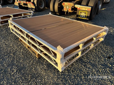 Quantity of (2) BYT BDF6 6 ft x 8 ft Aluminum Boat Dock Section Kit 船舶・海運業機器 - その他 (Unused)