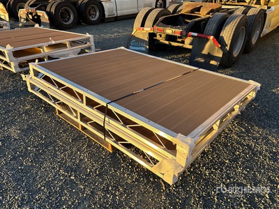 Quantity of (2) BYT BDF6 6 ft x 8 ft Aluminum Boat Dock Section Kit 船舶・海運業機器 - その他 (Unused)
