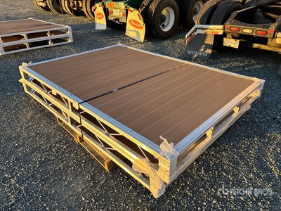 Quantity of (2) BYT BDF6 6 ft x 8 ft Aluminum Boat Dock Section Kit 船舶・海運業機器 - その他 (Unused)