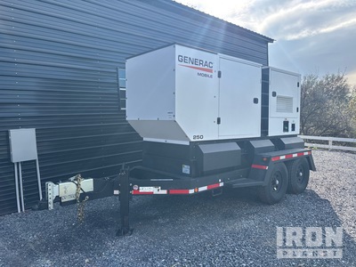 2022 Generac MDG250 200 kW Mobile Generator (Unused)