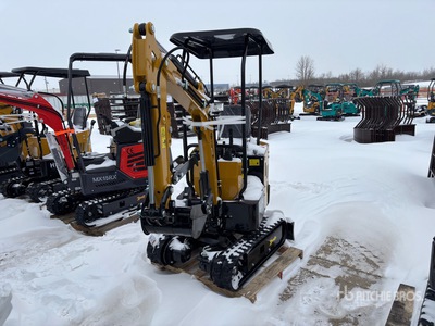 2026 CFG H12R Mini pelle hydraulique (Unused)