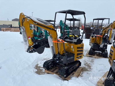 2025 CFG MX12RX Mini pelle hydraulique (Unused)