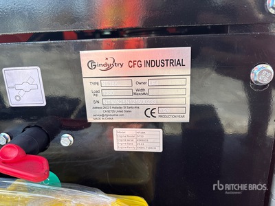 2026 CFG NT18K Mini Excavator (Unused)