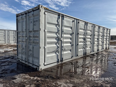 2025 40 ft High Cube Multi-Door Storage Container