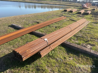 Quantity of (100) 3/8 OD Solid Round Stock