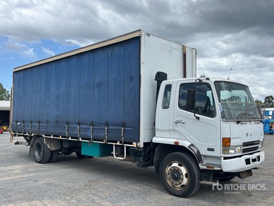 2005 Mitsubishi Fuso FM600 4x2 Schuifzeilwagen