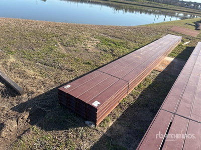 Quantity of (40) 6 in x 2 in New C-Purlin