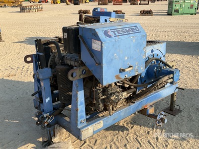 2016 Tesmec AMC 402 1000 Kg Portable Hydraulic Winch