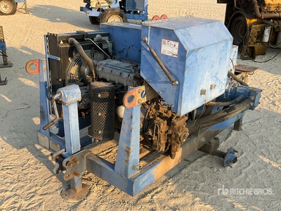 2016 Tesmec AMC 402 1000 Kg Portable Hydraulic Winch