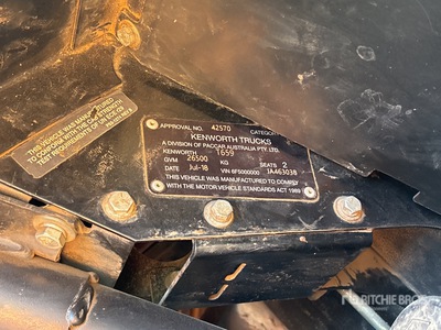 2018 Kenworth T659 6x4 T/A Sleeper Truck Tractor