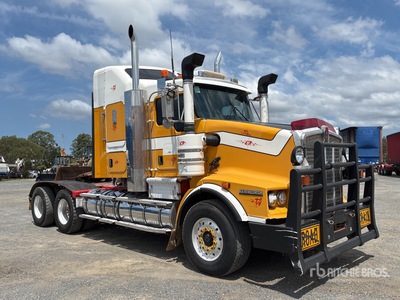 2018 Kenworth T659 6x4 تراكتور شاحنة كابينة النوم (ثنائية المحور)