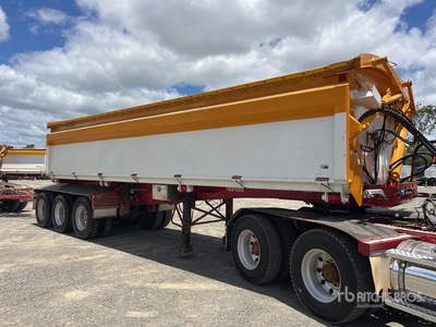 2018 Roadwest 8.4 m Tri/A Rimorchio ribaltabile laterale