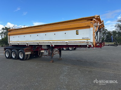 2018 Roadwest 8.4 m Tri/A Seitenkippanhänger