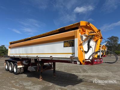 2020 Roadwest 8.5 m Tri/A Side Dump Trailer