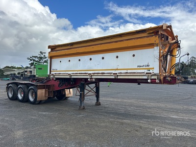 2018 Roadwest 5 m Tri/A B-Double Lead Seitenkippanhänger