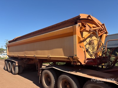 2020 Roadwest 8.5 m Tri/A مقطورة تفريغ جانبية