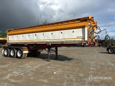 2018 Roadwest 8.4 m Tri/A Seitenkippanhänger