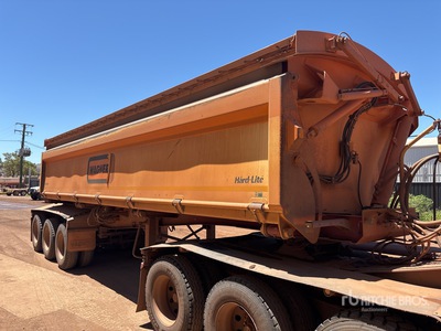 2020 Roadwest 8.5 m Tri/A مقطورة تفريغ جانبية