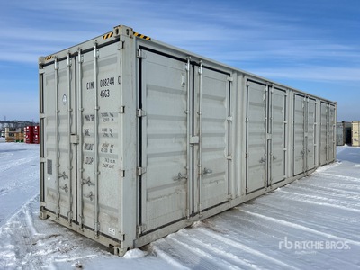2025 40 ft High Cube Multi-Door Storage Container