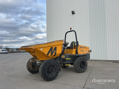 2014 Mecalac TA6s 6 t 4x4 Swivel Motobasculeur Tombereau