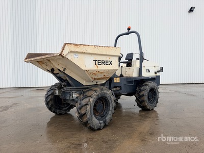 2011 Terex TA6S 6 t 4x4 Swivel Motobasculeur Dumper