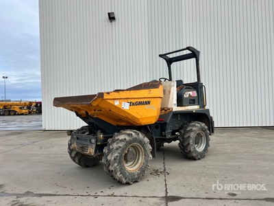 2014 Bergmann 2060 PLUS SR 6 t 4x4 Swivel Motobasculeur Tombereau