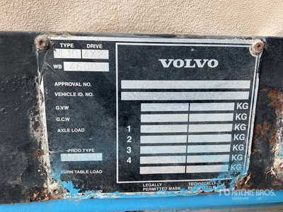 1992 Volvo NL10 4x2 S/A Sleeper Truck Tractor