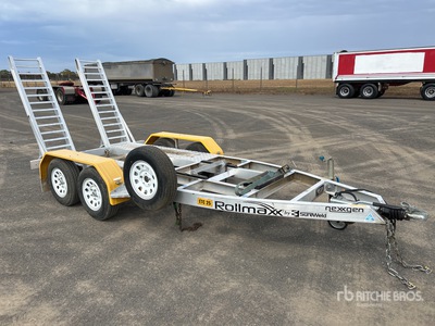 2022 Sureweld 3.5 m T/A Remolque Portamaquinaria