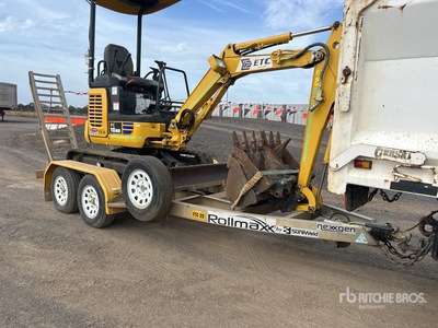 2022 Sureweld 3.5 m Bogie/A Equipment Trailer