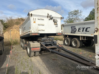 2022 Tip Trailers R Us 5400 mm Super Dog مقطورة للتفريغ الخلفي