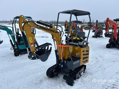2025 CFG MX12RX Mini Excavator (Unused)