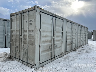 2025 40 ft High Cube Multi-Door Storage Container