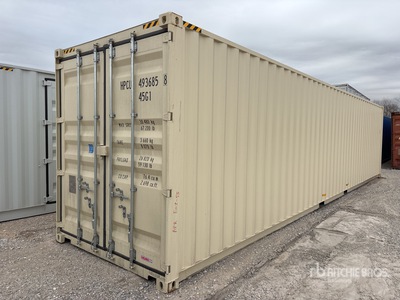 2026 40 ft High Cube Storage Container
