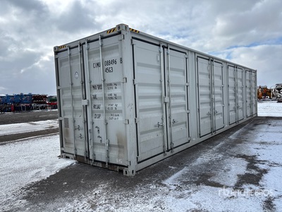 2025 40 ft High Cube Multi-Door Storage Container