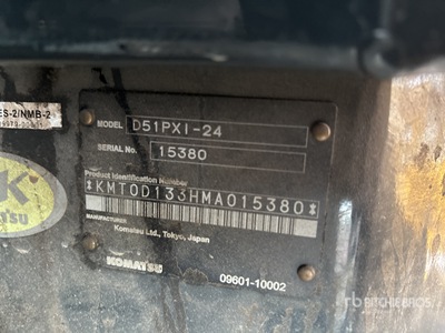 2022 Komatsu D51PXi-24 Crawler Dozer