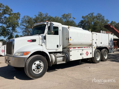 2018 Peterbilt 348 2000 gal 6x4 Fuel and Lube Truck