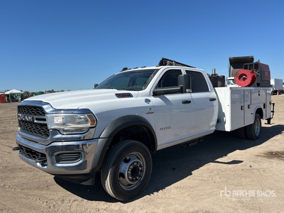 2020 Ram 5500 4x4 Crew Cab Service Truck