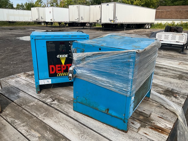 Quantity of (2) Exide Electric Battery Chargers