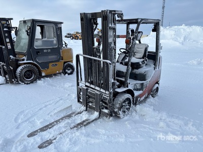 2010 Toyota 8FGCU25 4800 lb Cushion Tire Forklift