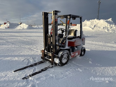 1988 Toyota 42-5FG20 4000 lb Pneumatic Tire Forklift