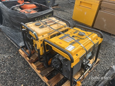 Quantity of (2) Portable Generator Set (Inoperable)