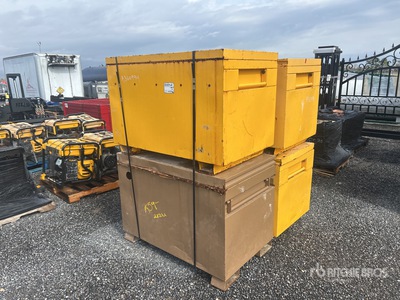 Quantity of (4) Job Site Box