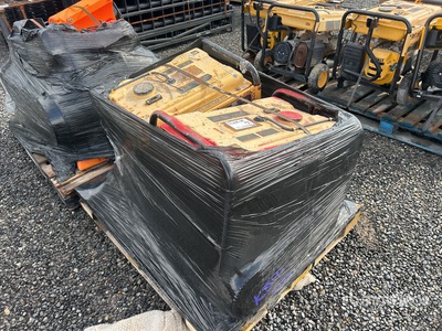Quantity of (2) Portable Generator Set (Inoperable)