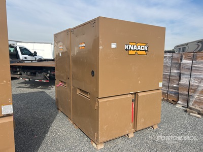 Quantity of (2) Knaack Print Shack Job Site Box